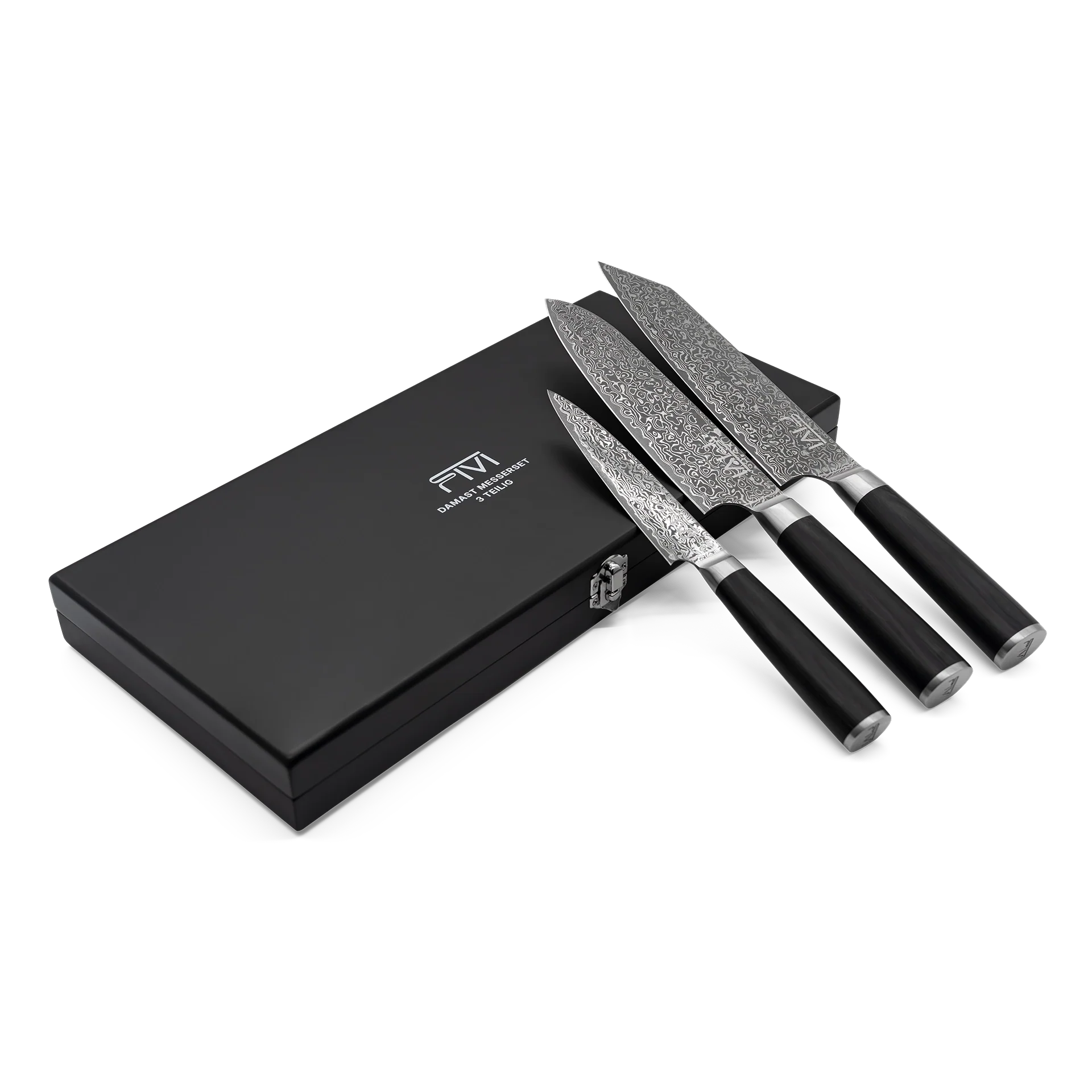 FIVI Damastmesser Set 3 Teilig - Image 3